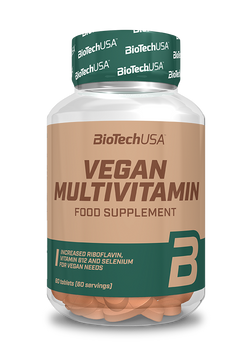 Комплекс вітамінів BioTech Vegan Multivitamin 60 таблеток
