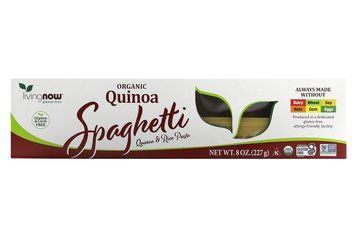 Спагетті з кіноа Quinoa Spaghetti Now Foods Living NOW органік 227 г