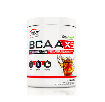 БЦАА Genius Nutrition BCAA X5 360 грамм Кола
