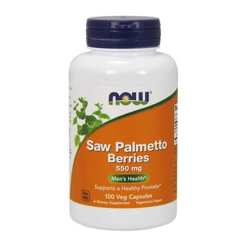 Со пальметто Now Foods Saw Palmetto Berries 550 mg 100 капс