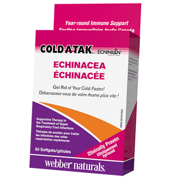 Эхинацея комплекс Webber Naturals Cold-A-Tak Echinacea 60 капсул