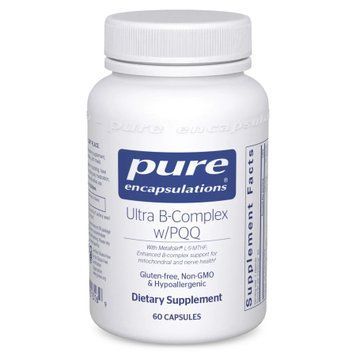 Комплекс вітамінів групи В плюс PQQ Pure Encapsulations Ultra B-Complex with PQQ 60 капсул