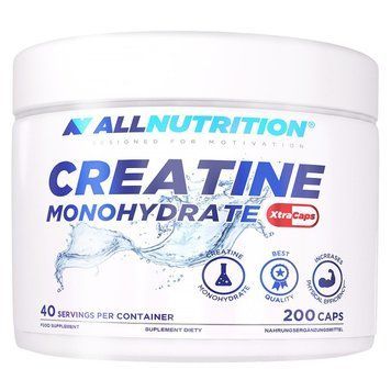 Креатин моногідрат AllNutrition Creatine Monohydrate Xtra Caps (400 капс)