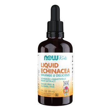 Эхинацея жидкая для детей Now Foods Echinacea Liquid for Kids 59 мл Orange