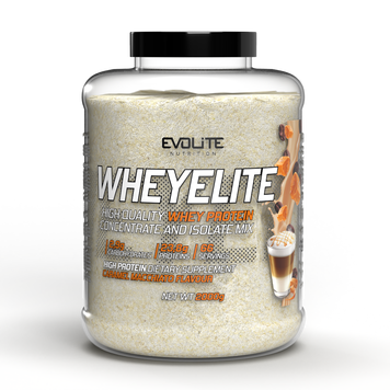 Сывороточный протеин Evolite Nutrition WheyElite 2000 г caramel macchiato