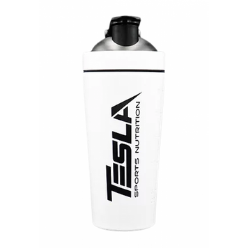 Шейкер спортивный Tesla Shaker Metal 740 мл White