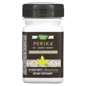Екстракт Звіробою, Perika, St. John's Wort, Nature's Way, 60 таблеток