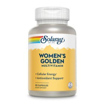 Вітаміни для жінок Solaray Women's Golden Multi-Vitamin 90 вег. капсул