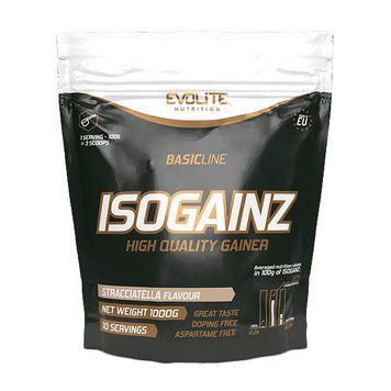Гейнер для набора массы Evolite Nutrition IsoGainz 1000 г straciatella