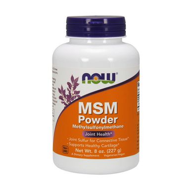 Метилсульфонилметан МСМ Now Foods MSM Powder 227 г unflavored