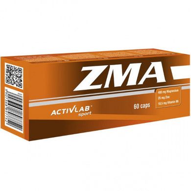Бустер тестостерона Activlab ZMA 60 капс