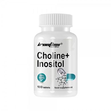 Холин и Инозитол IronFlex Choline+Inositol 100 таблеток