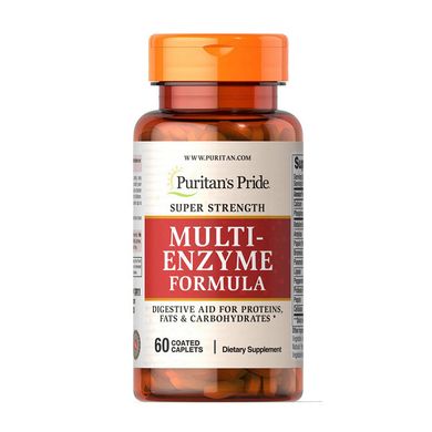 Ферменты энзимы Puritan's Pride Multi Enzyme Formula 60 капс