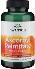 Вітамін C Асорбіл палмінат Swanson Ascorbyl Palmitate 2500 mg 120 капсул