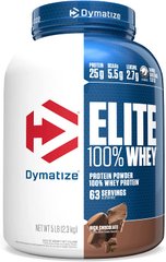 Сироватковий протеїн концентрат Dymatize Nutrition Elite 100% Whey Protein 2300 г rich chocolate