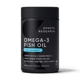 Омега 3 Sport Research Omega-3 Fish Oil Alaska Pollock 1250mg 90 мягких капсул