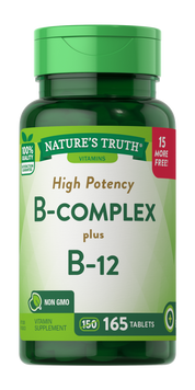 Комплекс витаминов группы Б Nature's Truth B-Complex plus B-12 165 таблеток