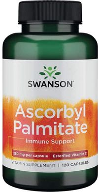 Витамин C Асорбил палминат Swanson Ascorbyl Palmitate 2500 mg 120 капсул