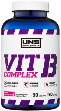 Комплекс витаминов группы Б UNS B-Complex 90 капсул