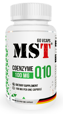 Коэнзим Q10 MST Coenzyme Q10 100 mg 60 капсул