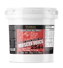 Гейнер для набору маси Ultimate Nutrition Muscle Juice 2544 6000 г Strawberry