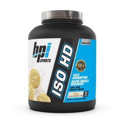 Сироватковий протеїн ізолят BPI Sports ISO HD 2170 грам Ванільне печиво