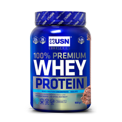 Сироватковий протеїн USN 100% Whey Protein Premium 908 г chocolate cream