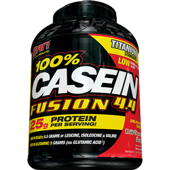 Казеїн SAN 100% Casein Fusion (1,8 кг) молочний шоколад