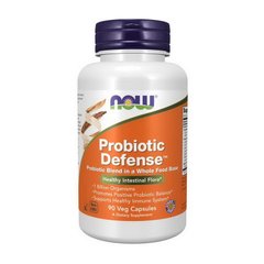 Пробіотики Now Foods Probiotic Defense 90 капсул