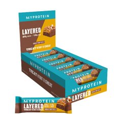 Фитнес батончики Myprotein Retail Layered Bar 12x60 г Chocolate Peanut Pretzel
