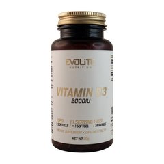 Вітамін Д3 Evolite Nutrition Vitamin D3 2000 IU 120 м'як. капсул