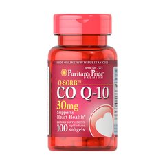 Коензим Q10 Puritan's Pride CO Q10 30 mg 100 капс