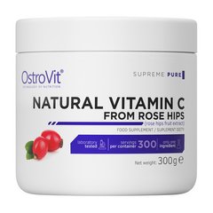 Витамин C OstroVit Natural Vitamin C From Rose Hips 300 грамм