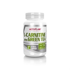 L-карнітин Activlab L-CARNITINE + green tea 60 капсул