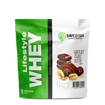 Сироватковий протеїн ізолят Swedish Supplements Lifestyle Whey 1000 грамм chocolate peanut butter