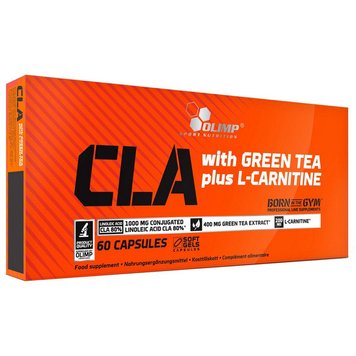 Кон'югована лінолева кислота OLIMP CLA with Green Tea plus L-Carnitine Sport Edition 60 caps