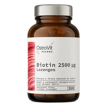 Біотин OstroVit Pharma Biotin 2500 &micro;g Lozenges360 таблеток