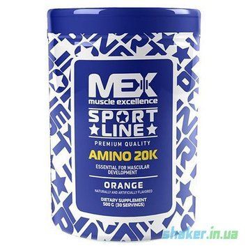Комплекс аминокислот MEX Nutrition Amino 20K 500 г orange