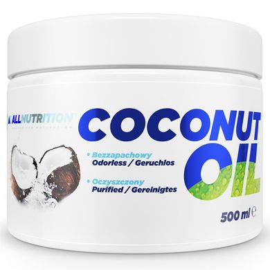 Кокосовое масло AllNutrition Coconut Oil 500 мл рафинированное
