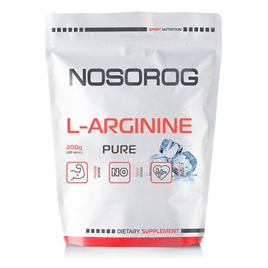 Л-Аргінін Nosorog L-Arginine 200 г носоріг без добавок