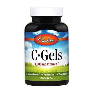 Витамин C Carlson Labs C-Gels 1000 mg (100 капс)
