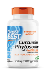 Фітосоми куркумина Doctor's Best Curcumin Phytosome 500 mg 60 вег. капсул