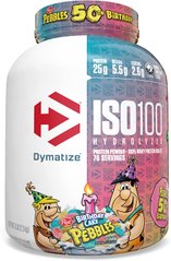 Сироватковий протеїн ізолят Dymatize Nutrition ISO 100 2300 г birthday cake