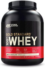 Сывороточный протеин изолят Optimum Nutrition 100% Whey Gold Standard 2270 грамм white chocolate