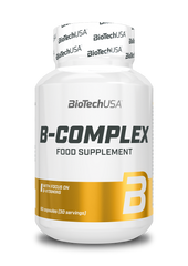 Комплекс витаминов группы Б BioTech Vitamin B-complex (60 таб)