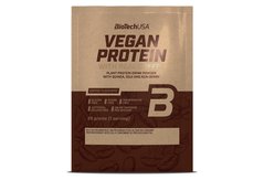Рослинний протеїн BioTech Vegan Protein 25 грам Кава
