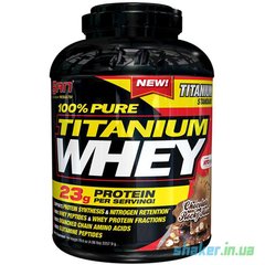 Сироватковий протеїн ізолят SAN 100% Pure Titanium Whey 2270 г титаниум mango peach