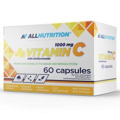 Вітамін С AllNutrition Vitamin C 1000mg + Bioflaw (60 капс)