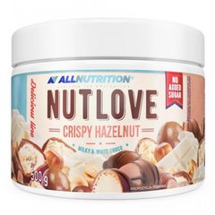 Ореховая паста AllNutrition Nut Love 500 г Crispy Hazelnut milky whit chocolate
