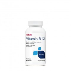 Вітамін Б 12 GNC Vitamin B-12 1500 90 капсул